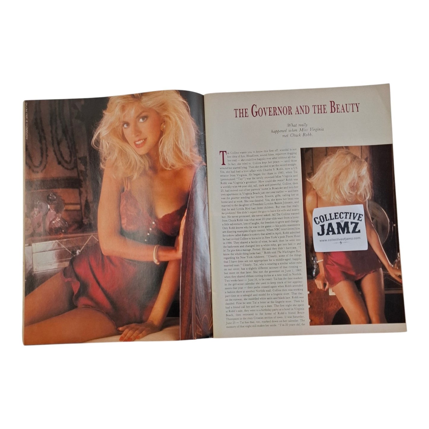 Australian Playboy Magazine December 1991 Tai Collins / Samantha Dorman