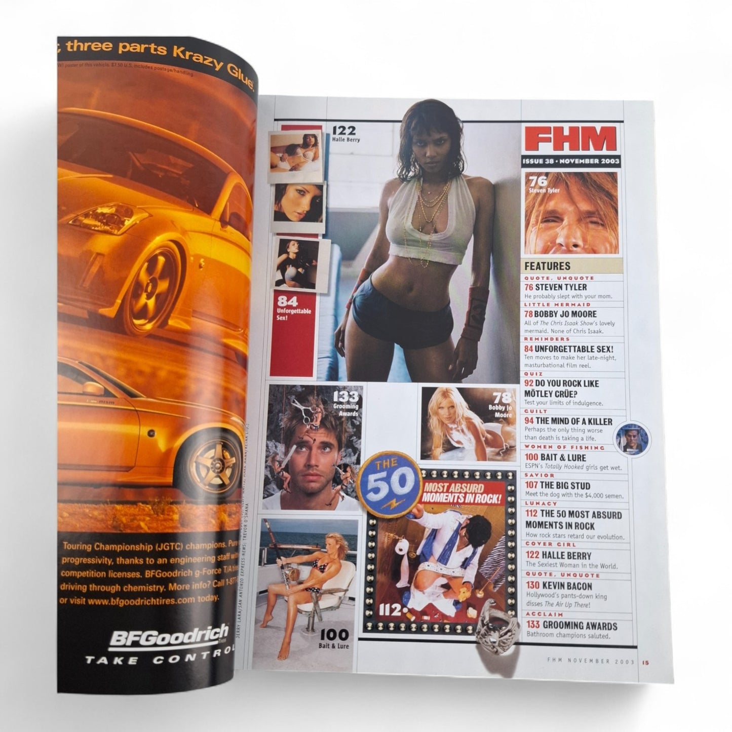 FHM Magazine November 2003 - Halle Berry, Undisputed Sexiest Woman in the World