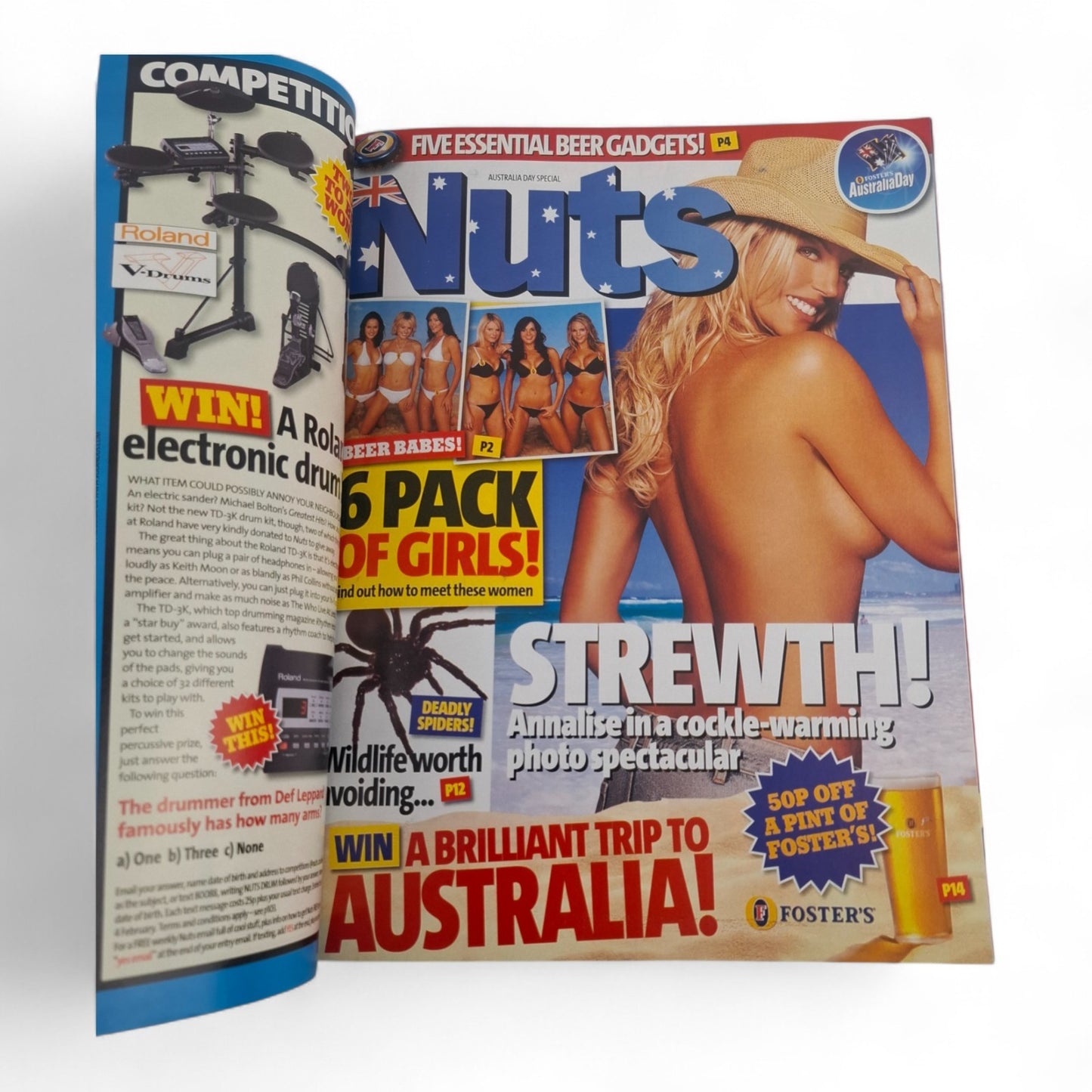 Nuts Magazine 28th Janurary 3rd February 2005 Abi Titmuss ZOO RALPH