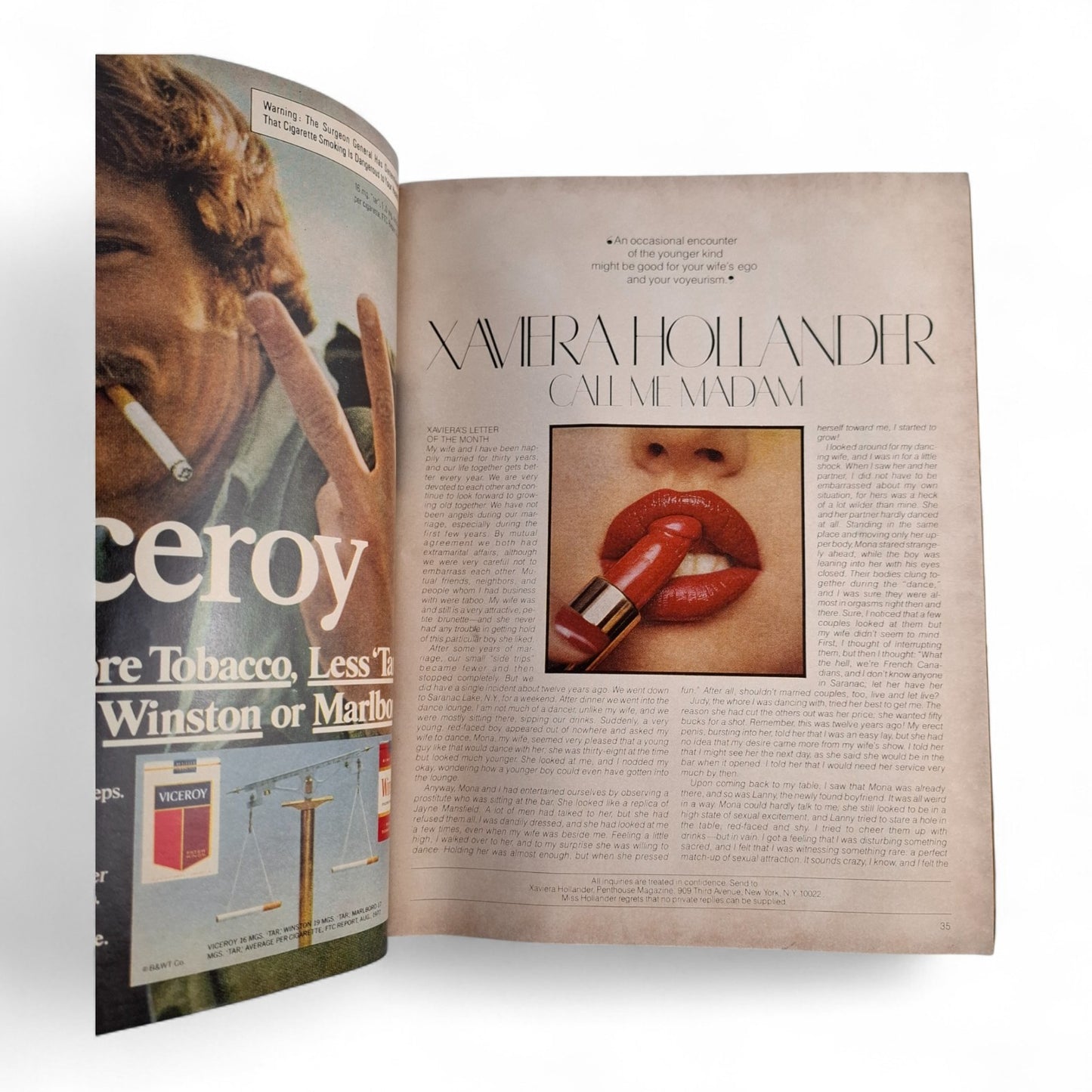 Penthouse Magazine March 1978 Centerfold Carmen Pope POTM