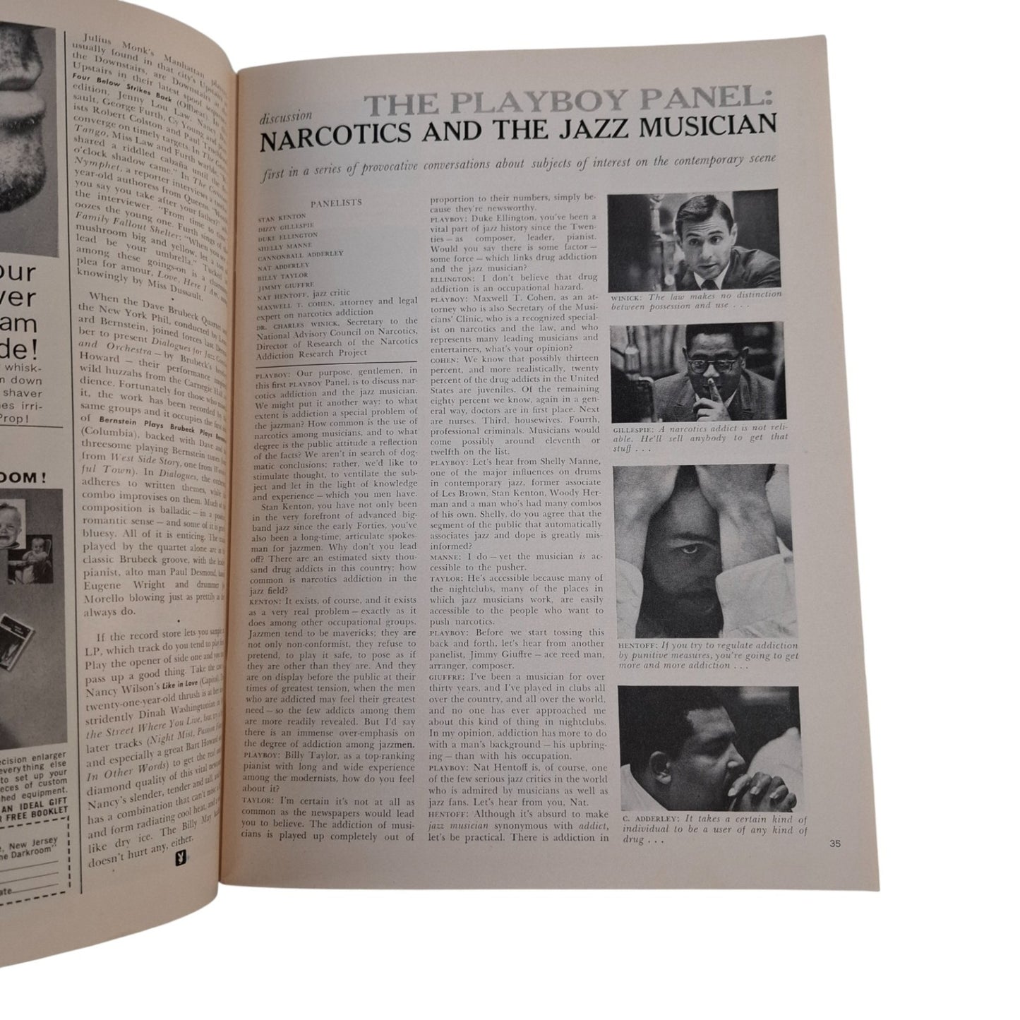 PLAYBOY Magazine November 1960 June Wilkinson (PAGES MISSING)