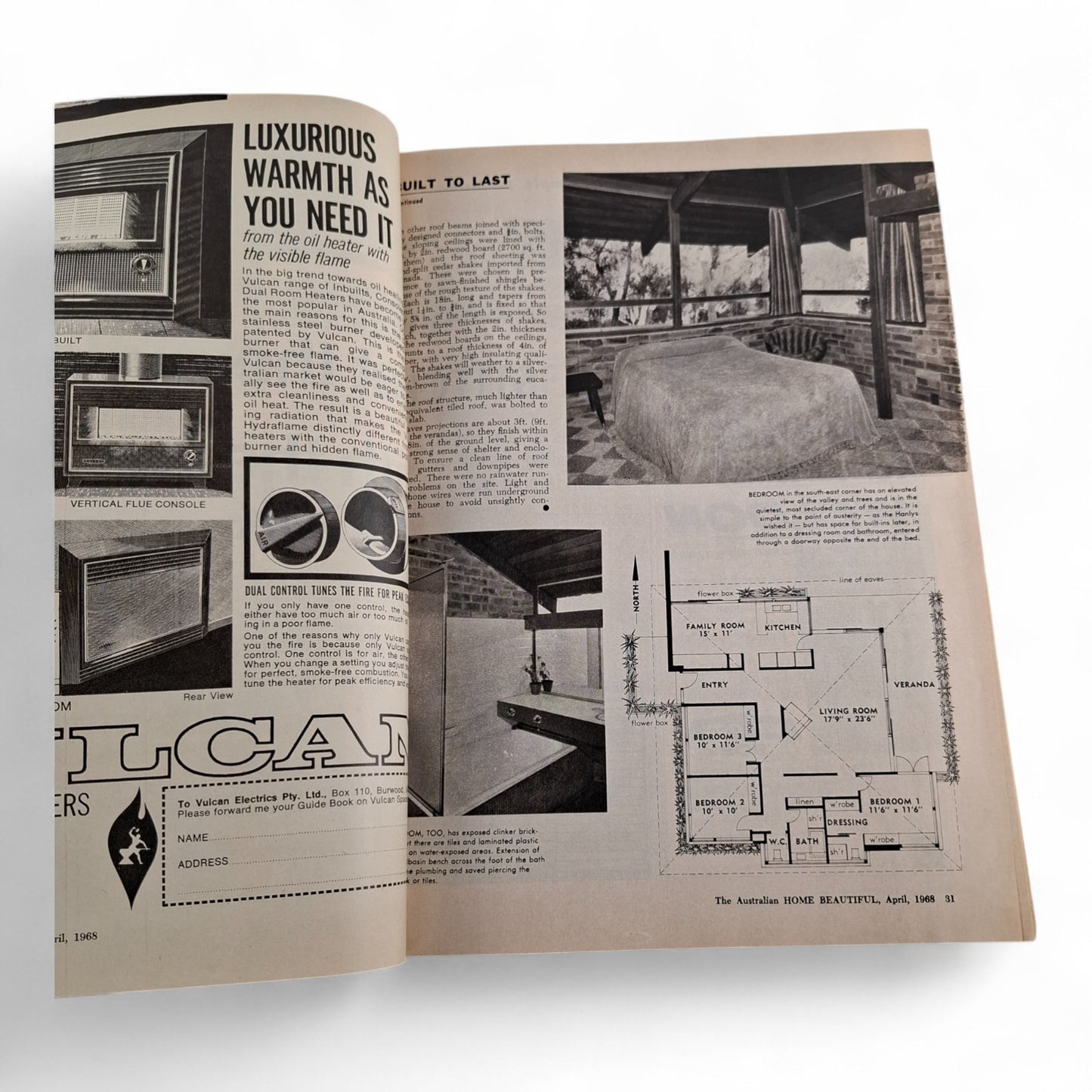 Australian Home Beautiful - April 1968 - Magazine