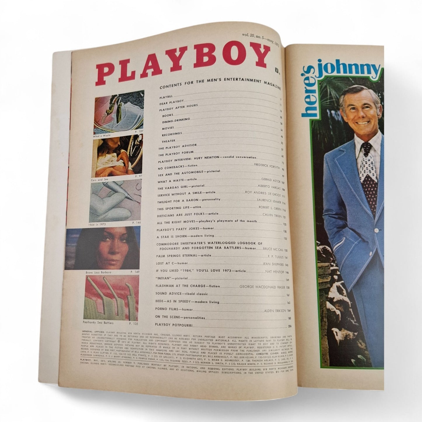Vintage Playboy Magazine May 1973 Bernie Becker COMPLETE