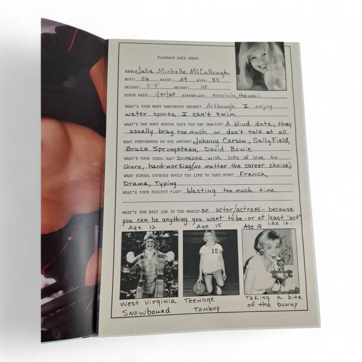 Playboy Magazine - February 1986 - Michael Douglas Cherie Witter - Rare Vintage