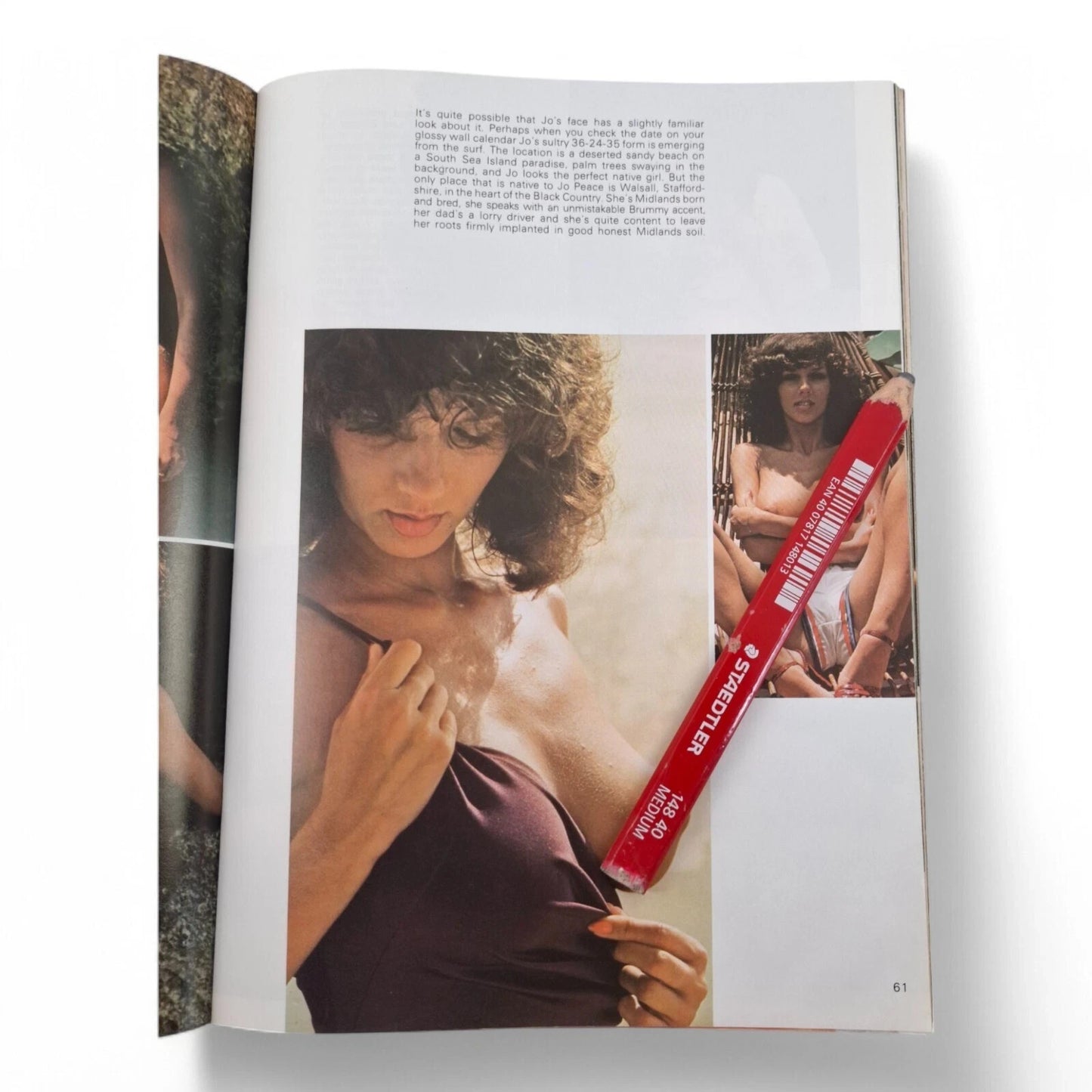 Vintage Mayfair Magazine Vol. 15 No. 6 June 1980 Jo Peace