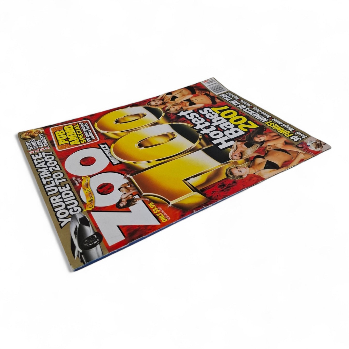 Zoo Weekly Magazine Australia 100th Collector's January 8th 2007