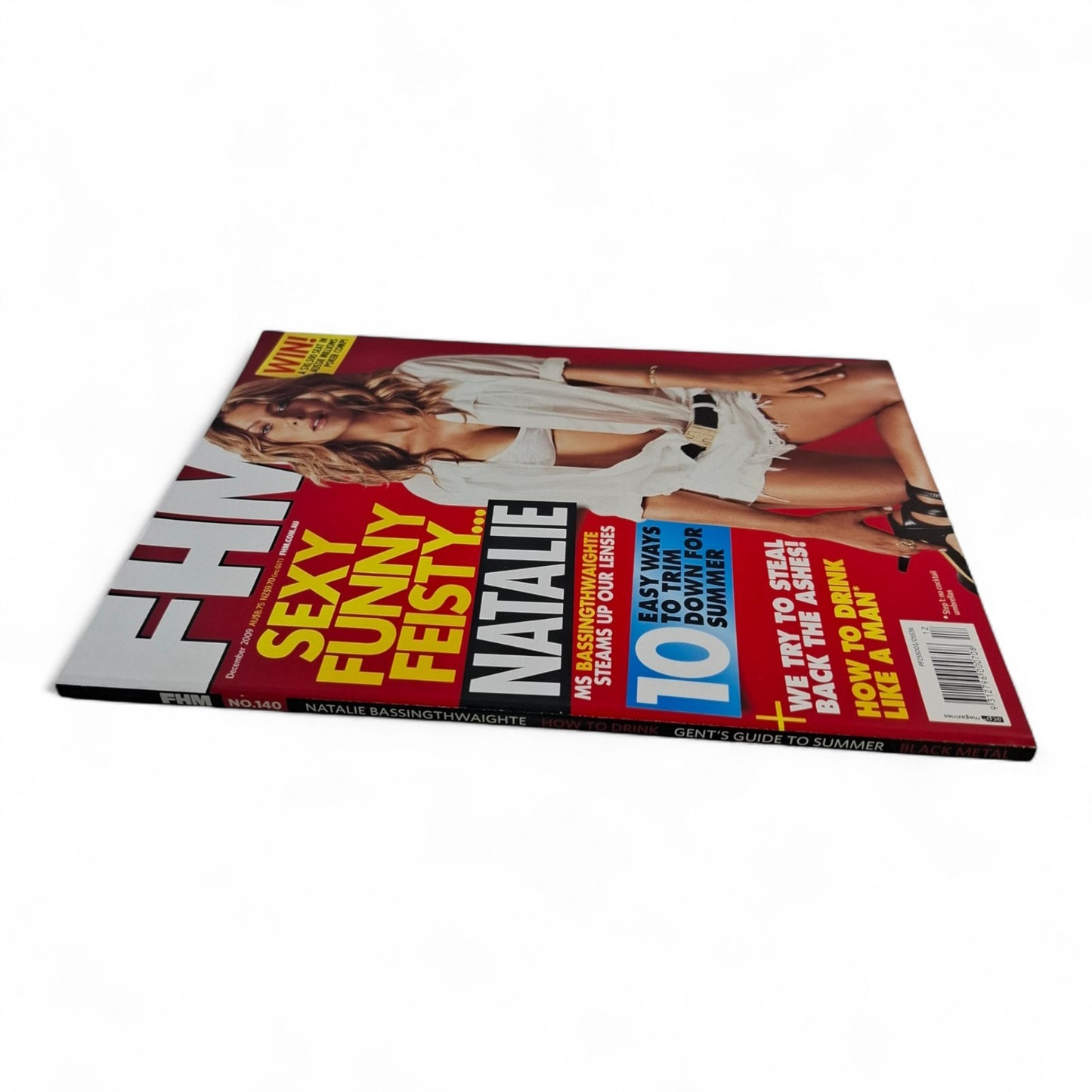 FHM Magazine Australia December 2009 Natalie Bassingwaigthe
