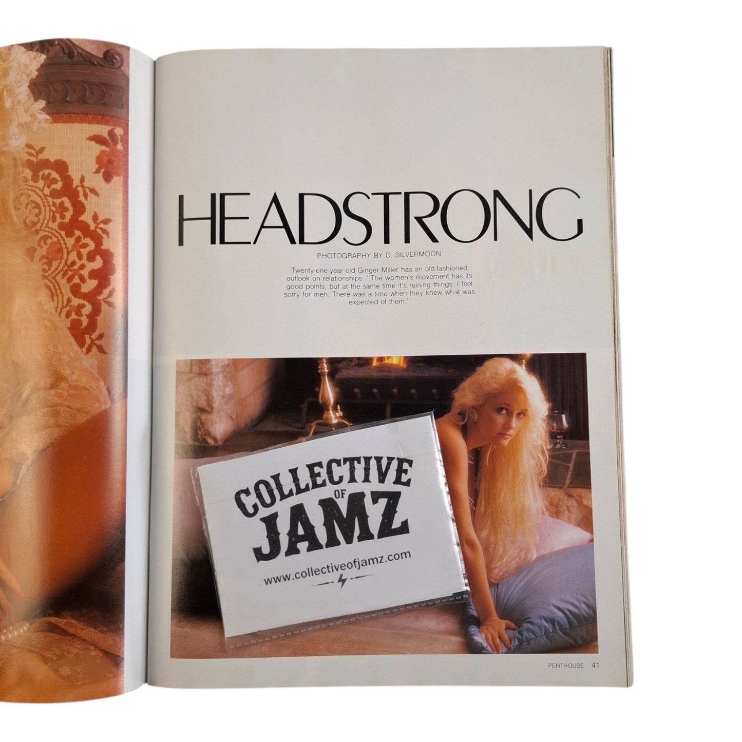 AUSTRALIAN PENTHOUSE Magazine November 1986 Jennine Caiphness / Ginger Miller