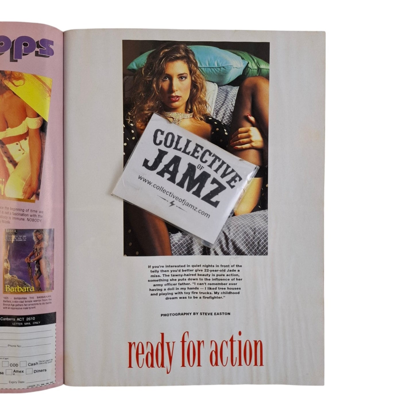 AUSTRALIAN PENTHOUSE Magazine June 1992 Charlena Rae / Madonna De Winte