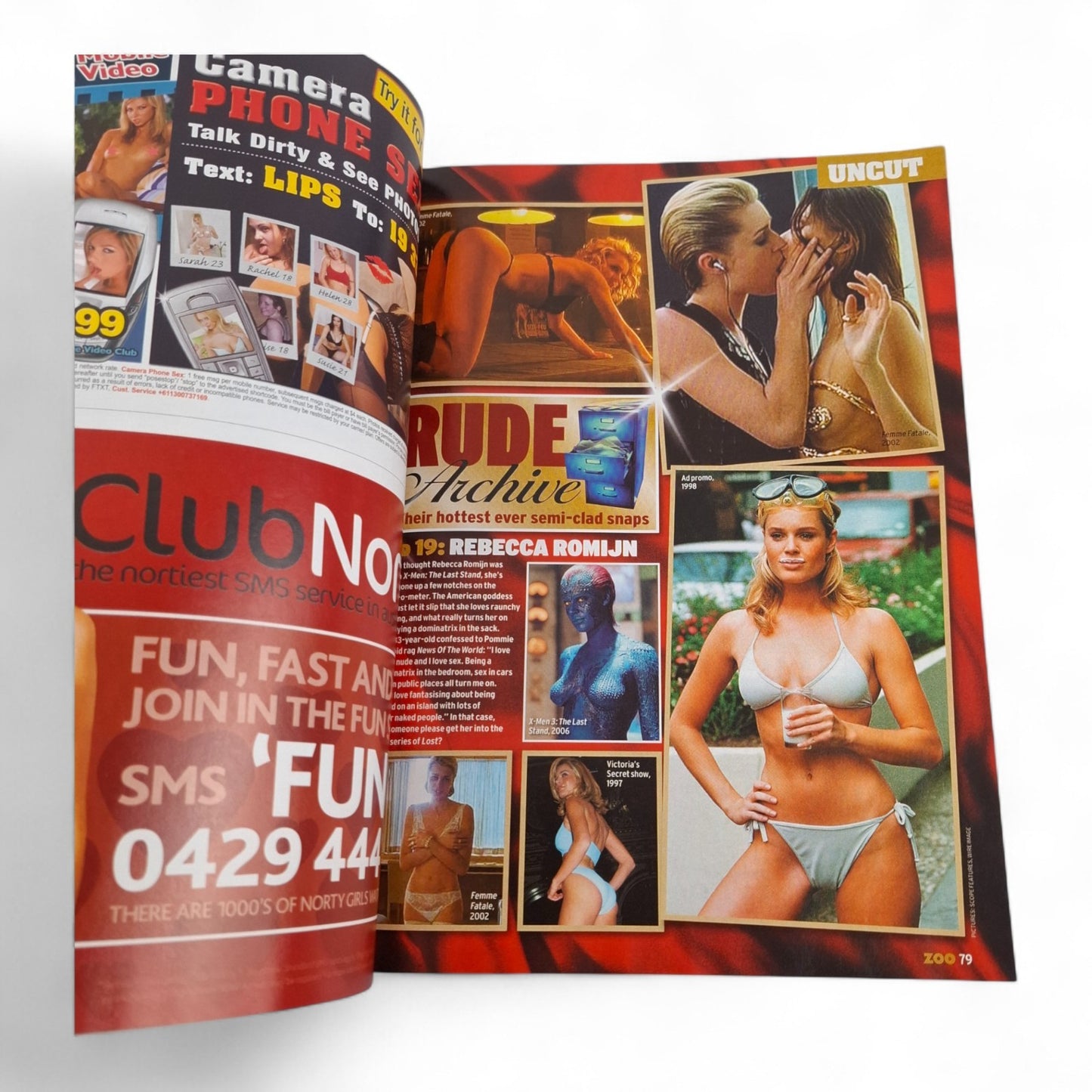 ZOO Weekly Magazine Australia June 26th 2006 Erin McNaught