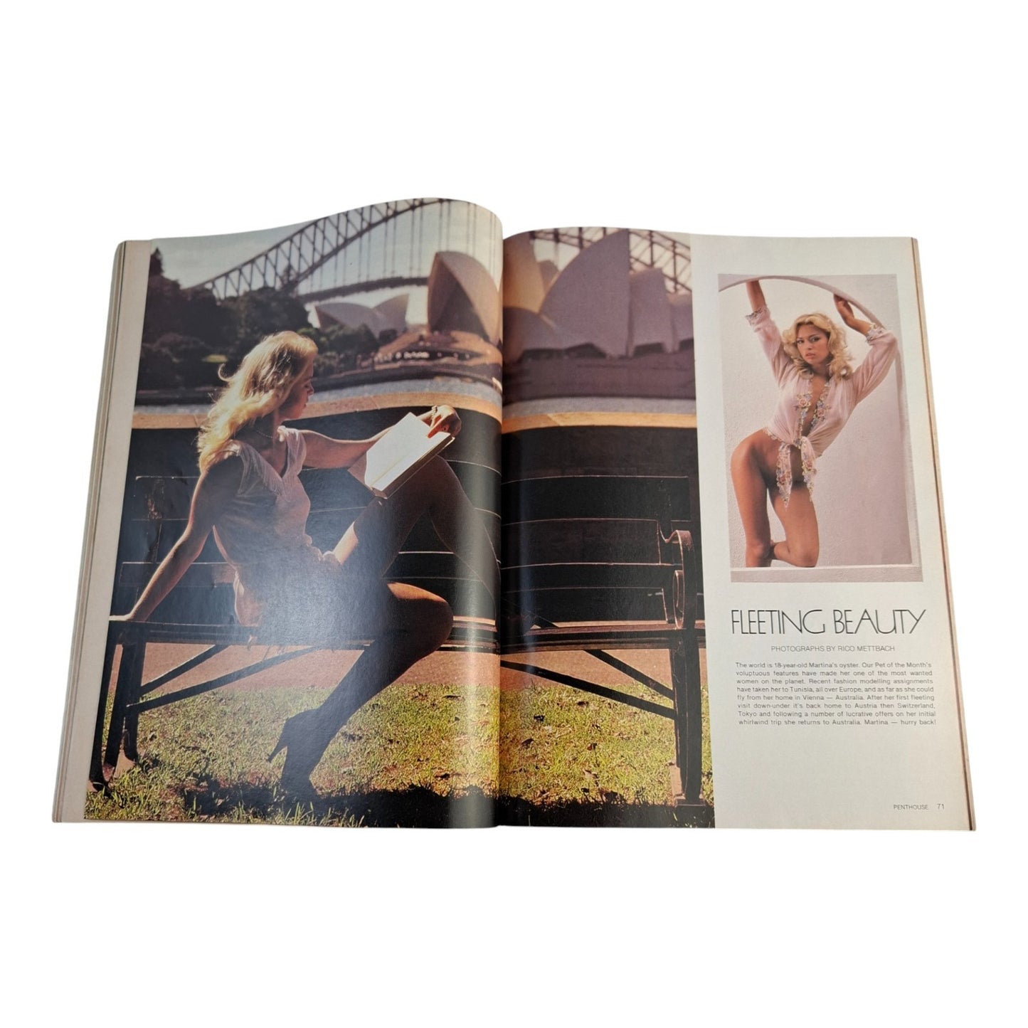 AUSTRALIAN PENTHOUSE Men's Magazine May 1981 Martina Patzal