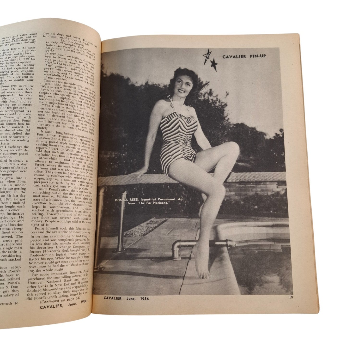 Cavalier Magazine Australia May June Vol. 3 No. 6 1956 Elsa Martinelli