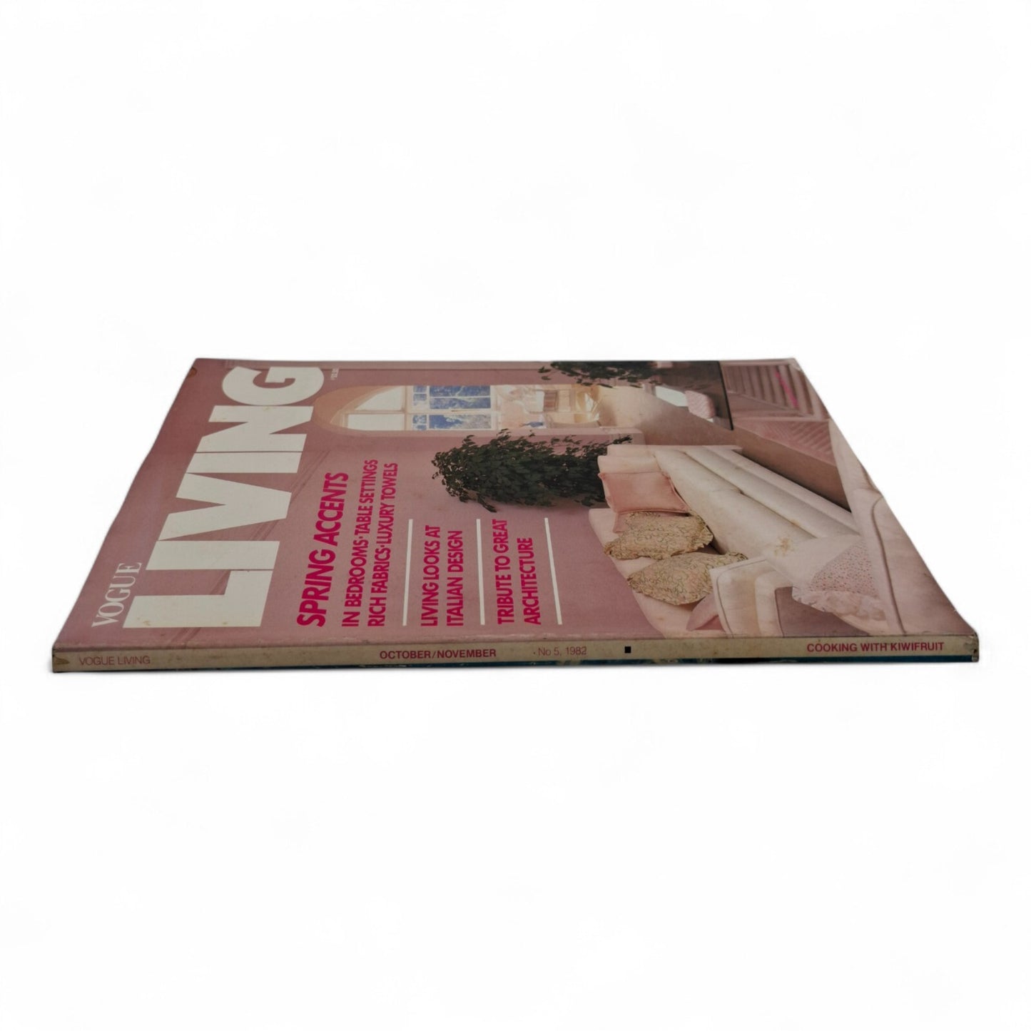 Vintage Vogue Living Australia Magazine - No.5 October November 1982