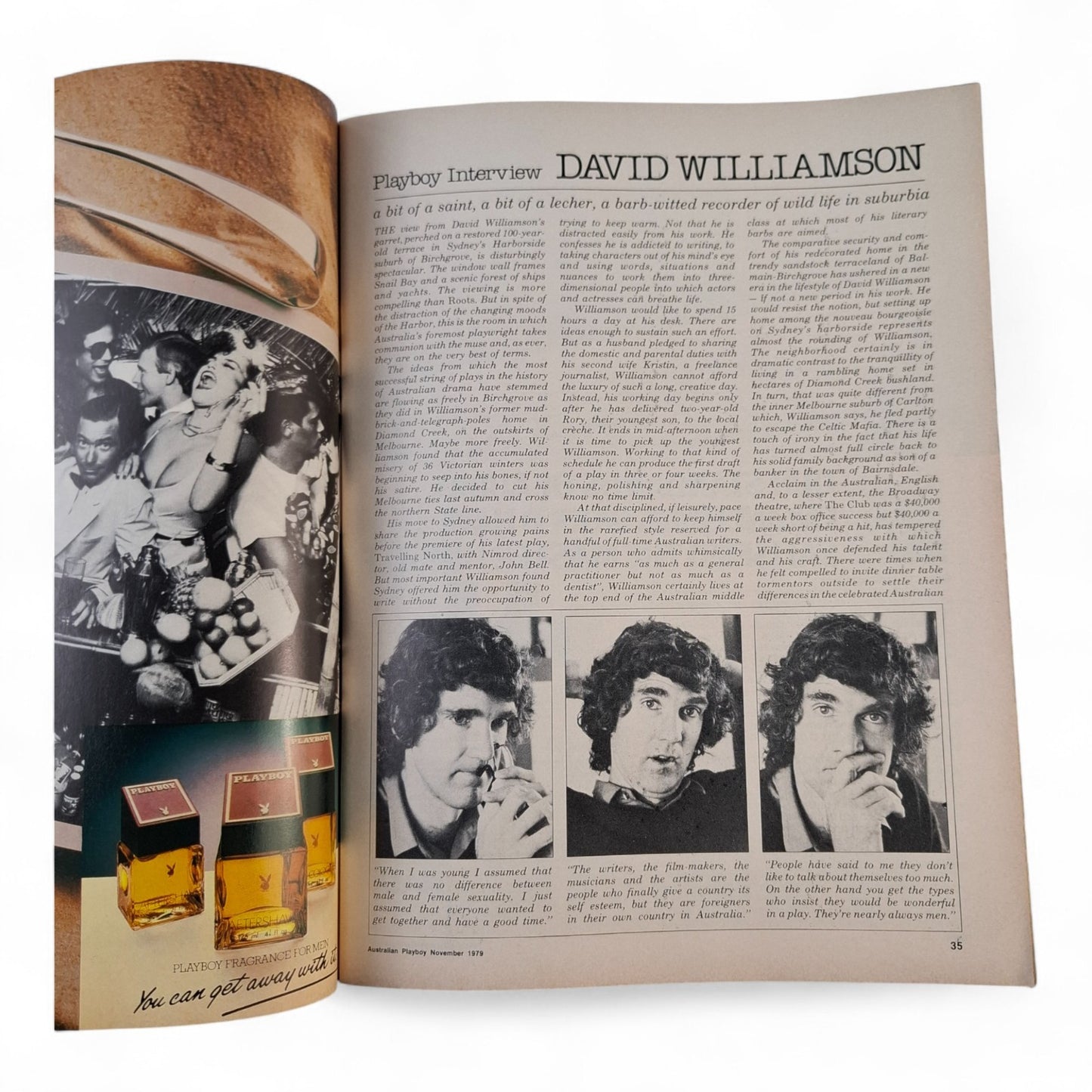 VINTAGE Australian Playboy Magazine November 1979 Kathy Pereira Sharon Mulligan