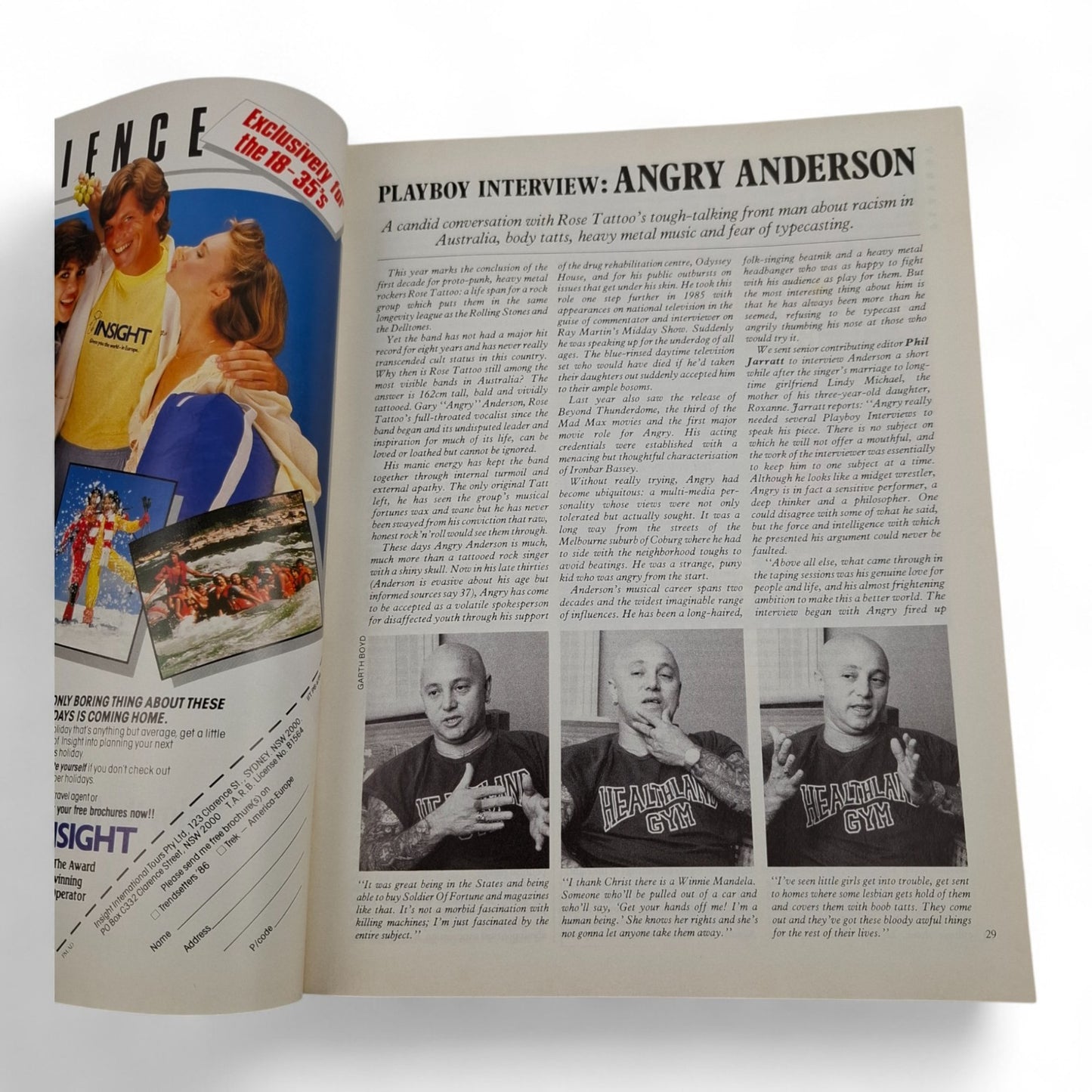 Australian Playboy Magazine May 1986 Linda Dubbeldeman