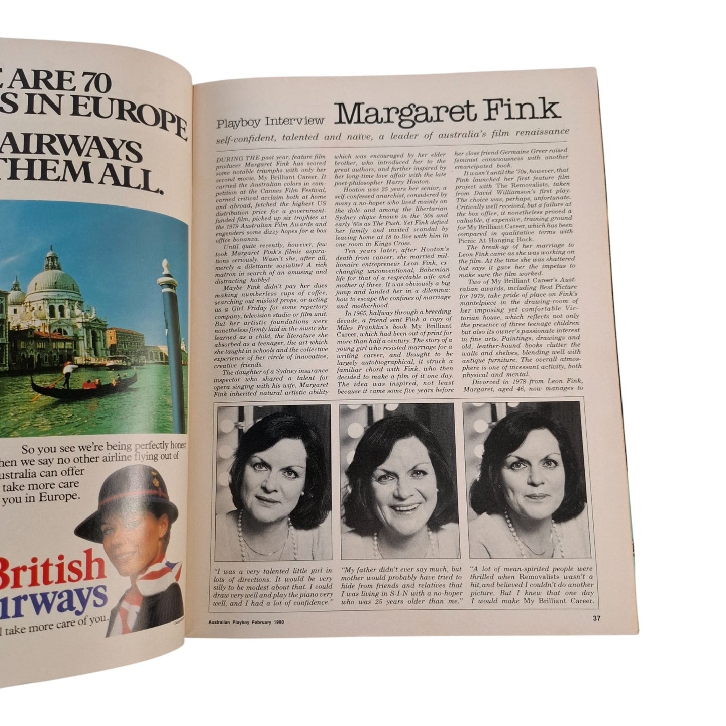 Australian Playboy Magazine - February 1980 Jane Priest / Lesley Clark