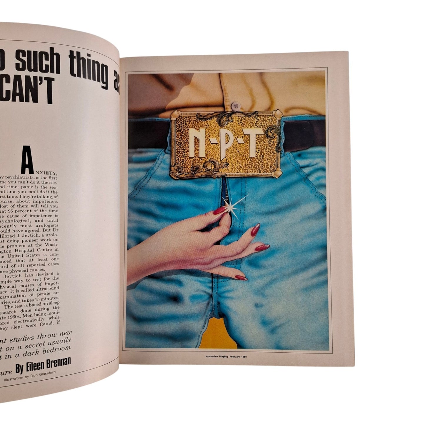 Australian Playboy Magazine February 1980 Jane Priest / Lesley Ellen Clark