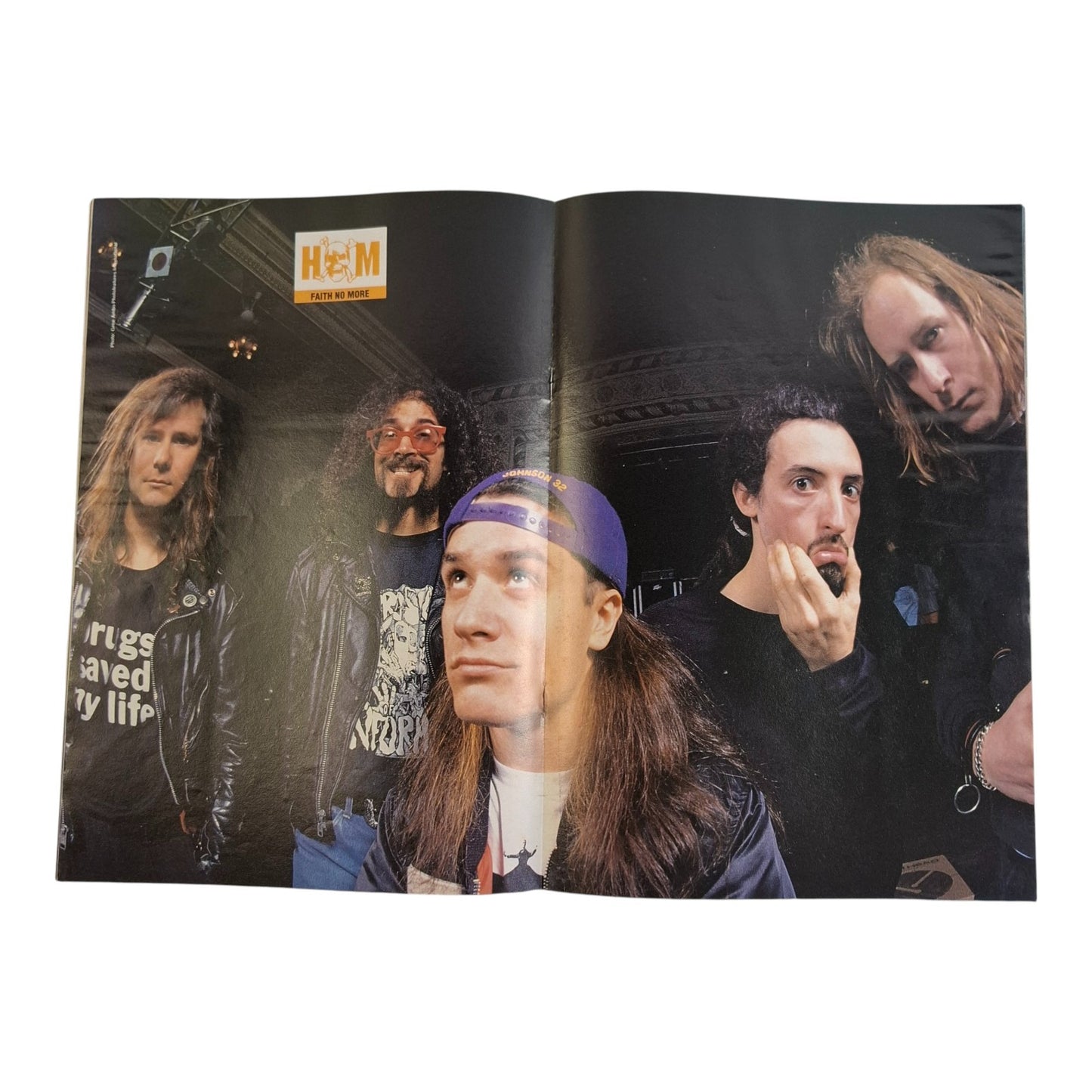 Hot Metal #21 Music Magazine November 1990 AC/DC / Under Neath What