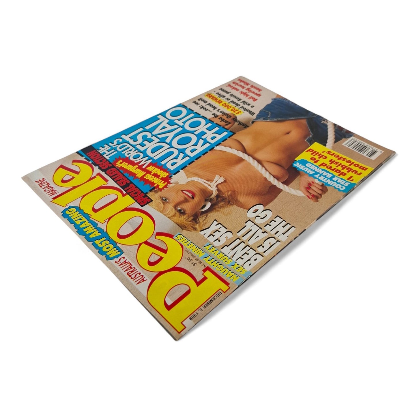 Australian People Magazine December 1989 Alison Brown
