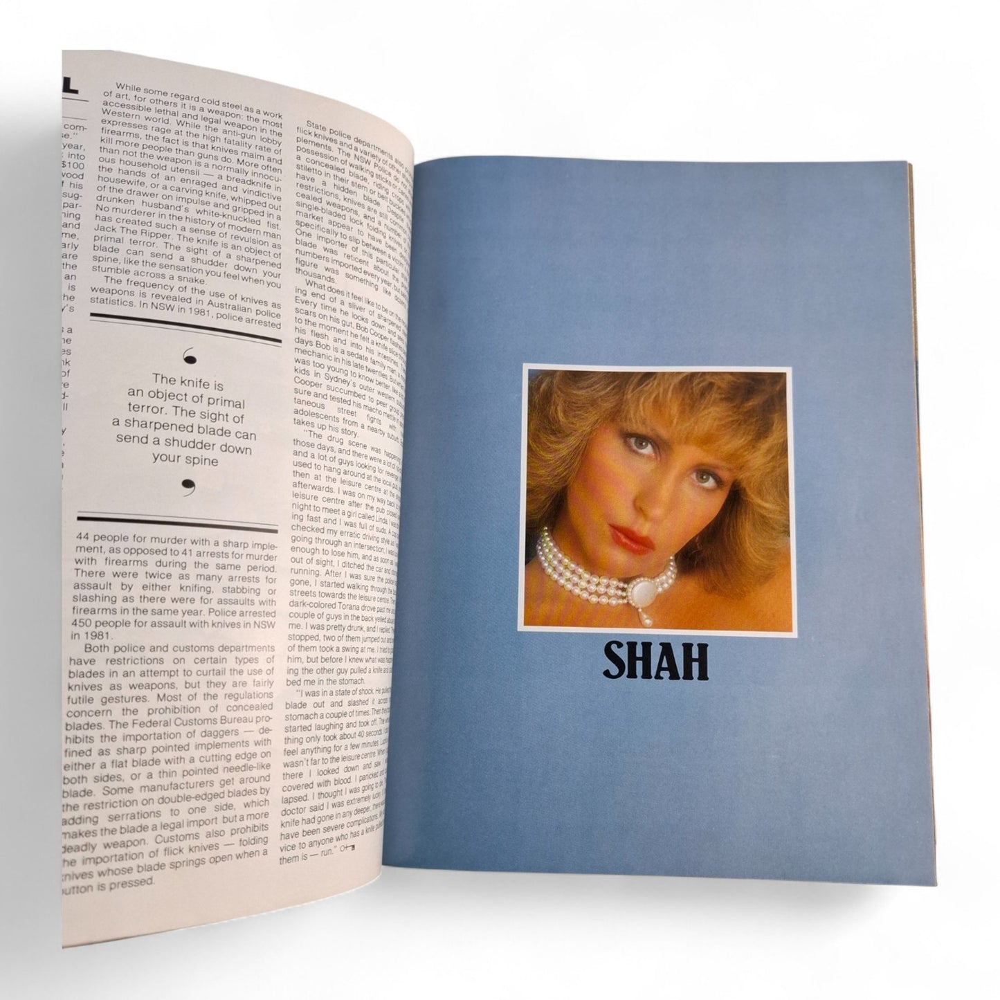 Australian Penthouse Magazine - April 1983 Shah McCarthy