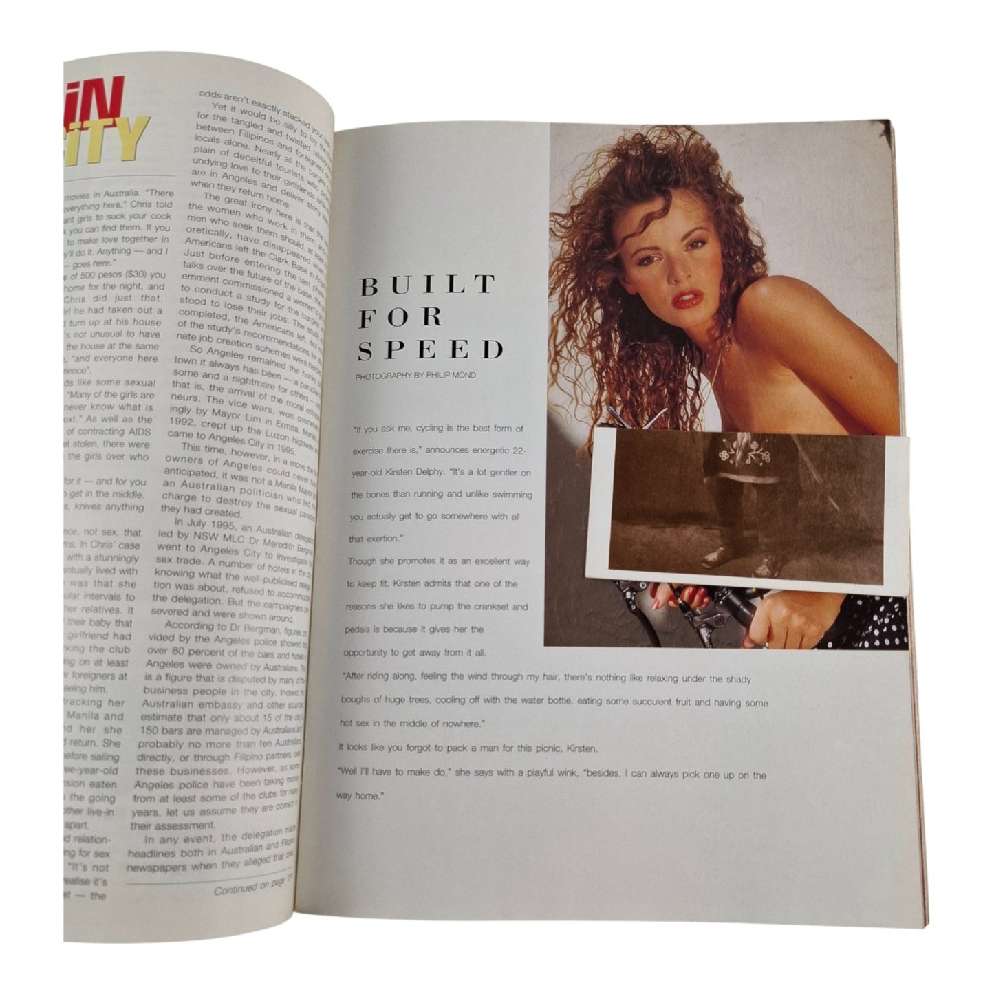 Australian Penthouse Magazine - Black Label December 1995 Michaele Peet