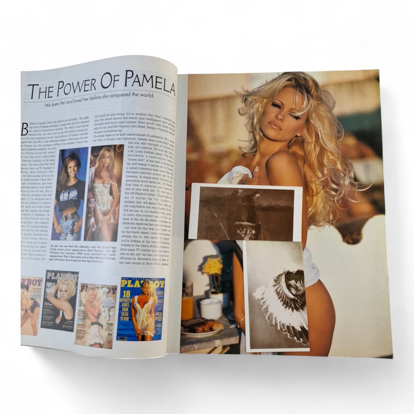 Australian Playboy Magazine March 1996 Pamela Anderson