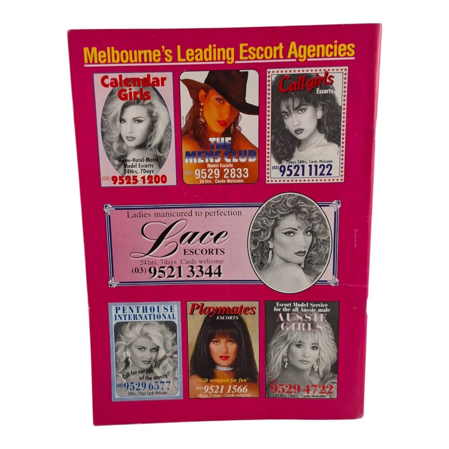 The Picture Magazine Australia March 24th 1999 #550 Xandra Natasha Sonya Pointy