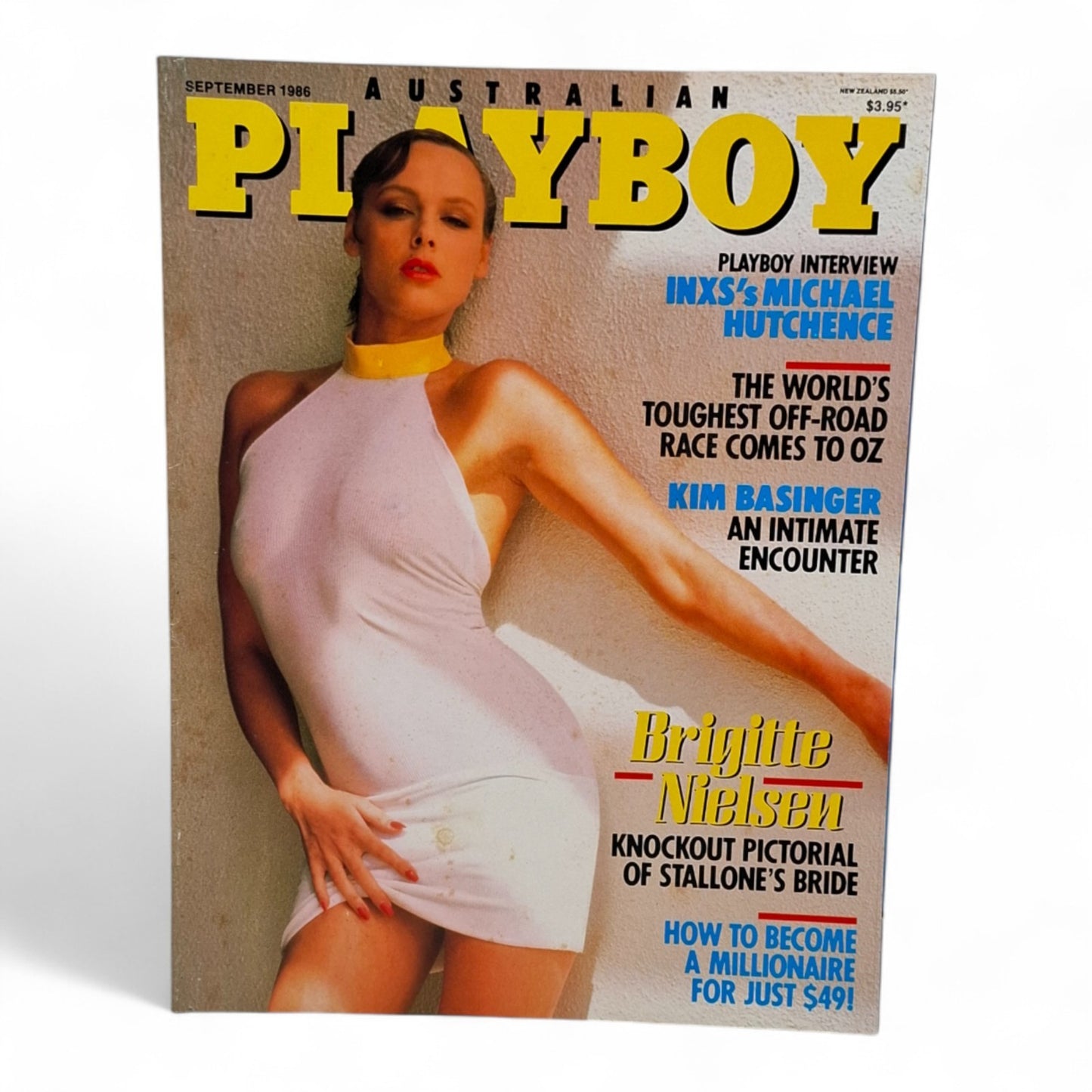 Australian Playboy Magazine September 1986 Sylvie Behar Brigitte Nielsen