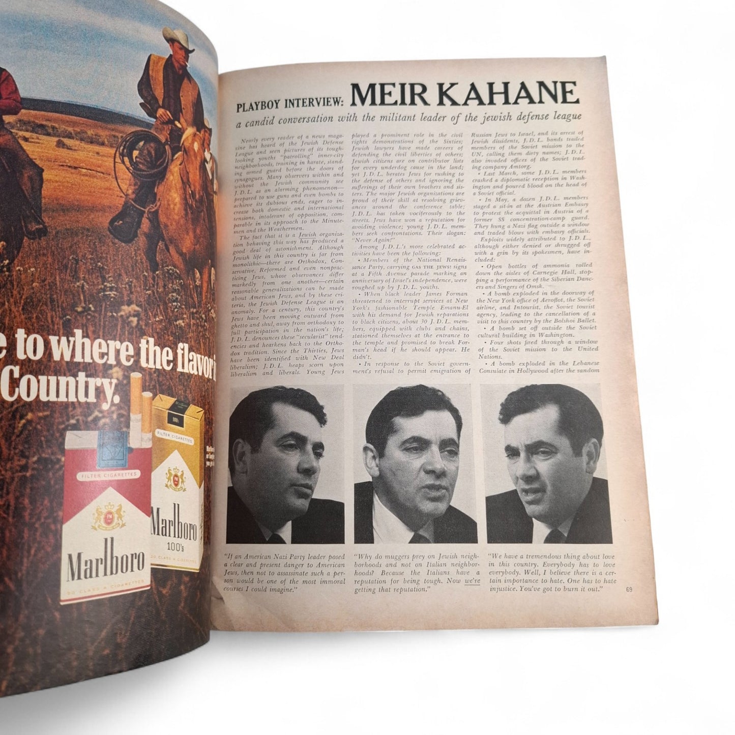 Vintage Playboy Magazine October 1972 Lynn Myers Sharon Johansen