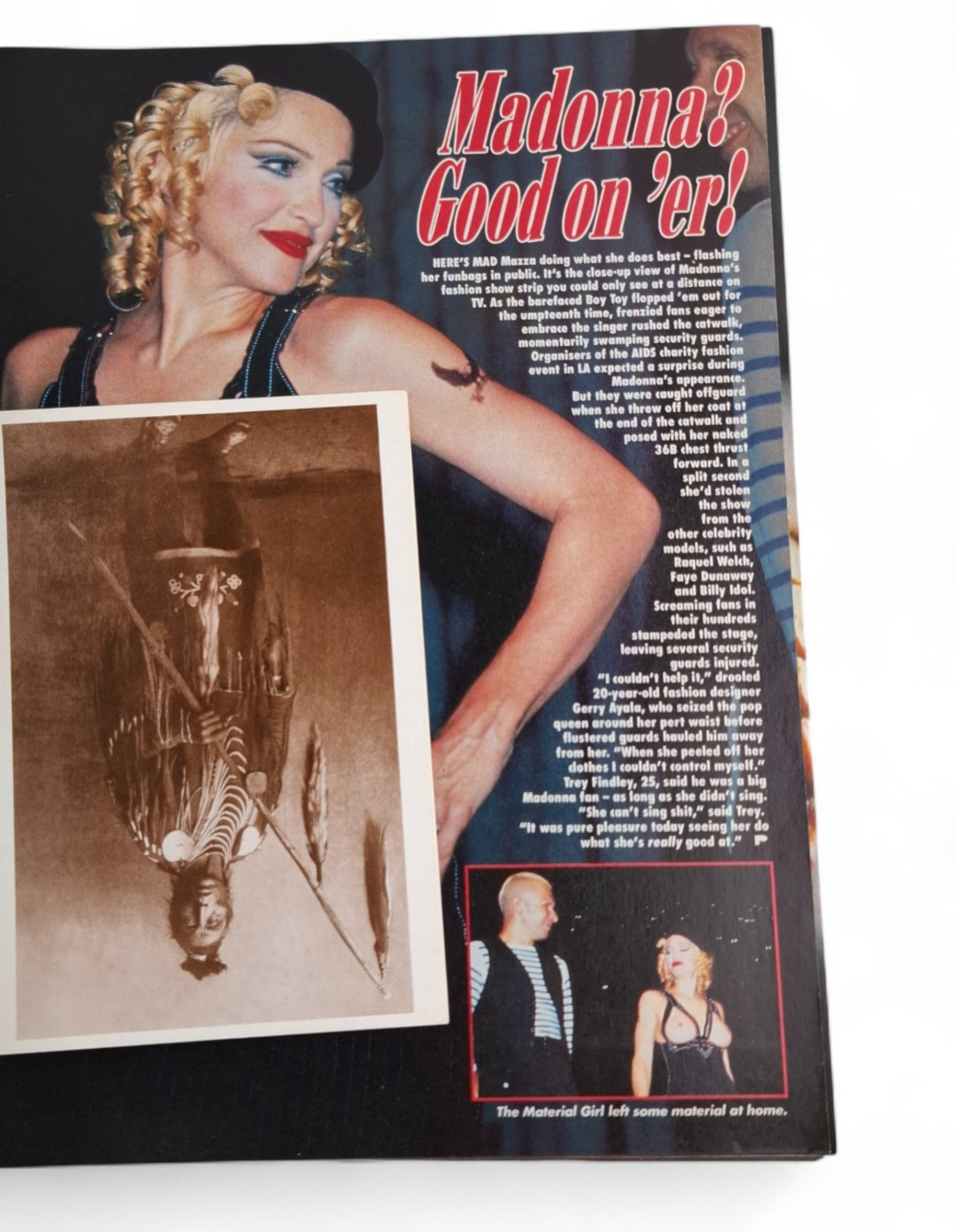 Australian People Magazine October 28th 1992 Tracey Madonna