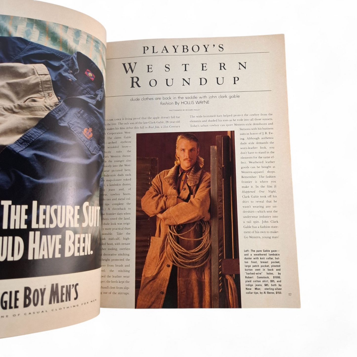 PLAYBOY MAGAZINE December 1989 Donna Mills Renee Tenison