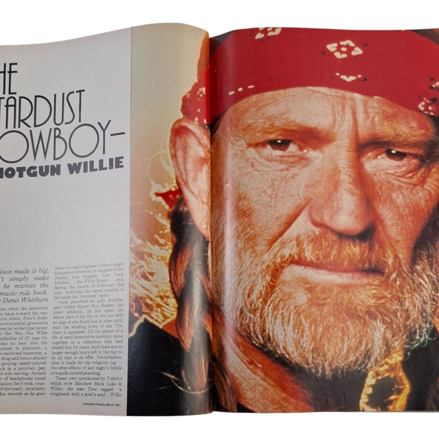 Australian Playboy: March 1981 - Magazine / Willie Nelson, Deborah Gray