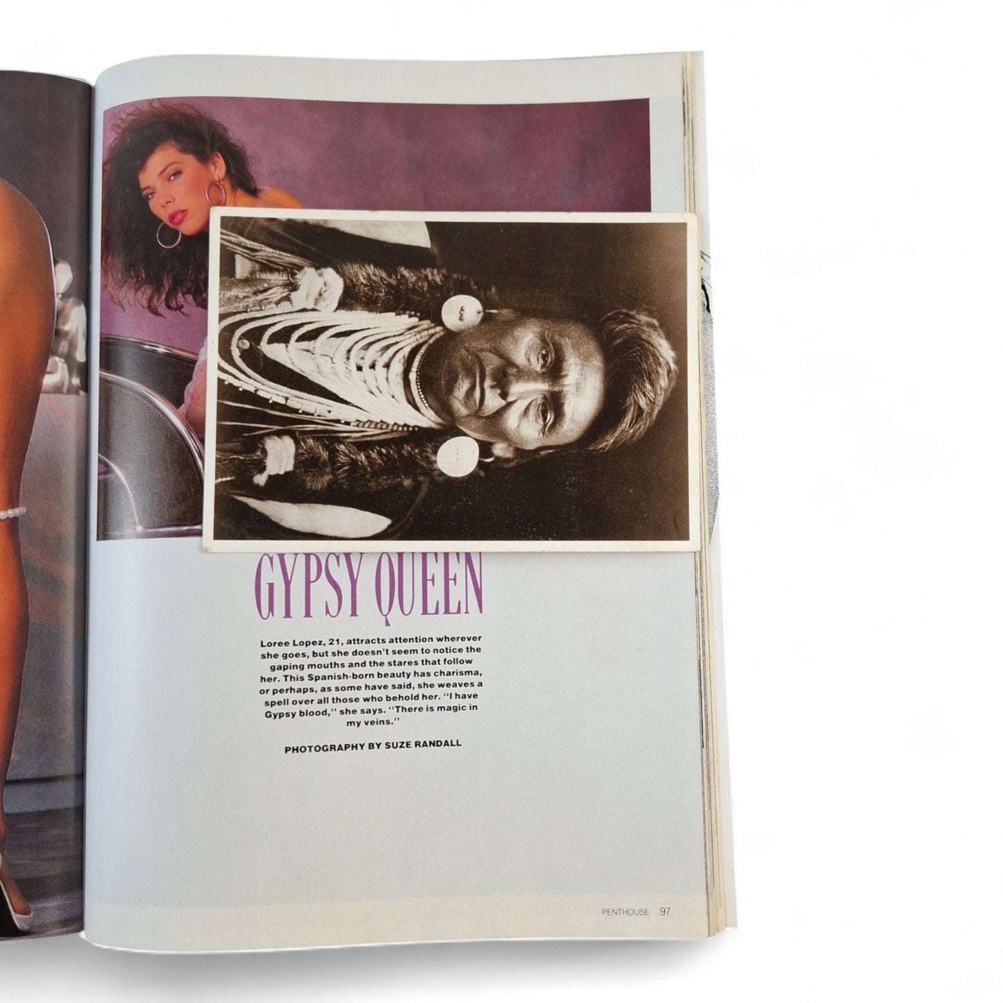 Australian Penthouse Magazine - Limited Edition January 1990 Loree Lopez