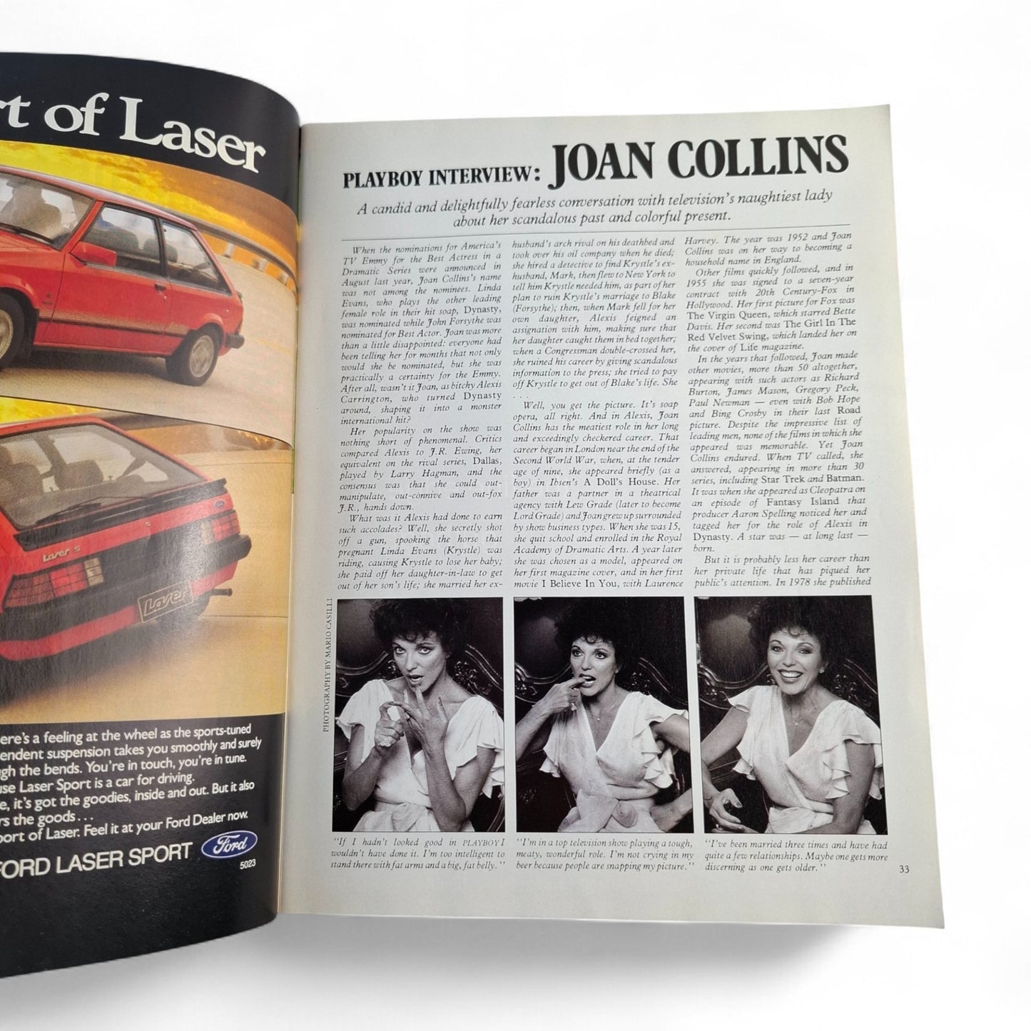 Australian PLAYBOY Magazine May 1984 Joan Collins Margaret Bailey