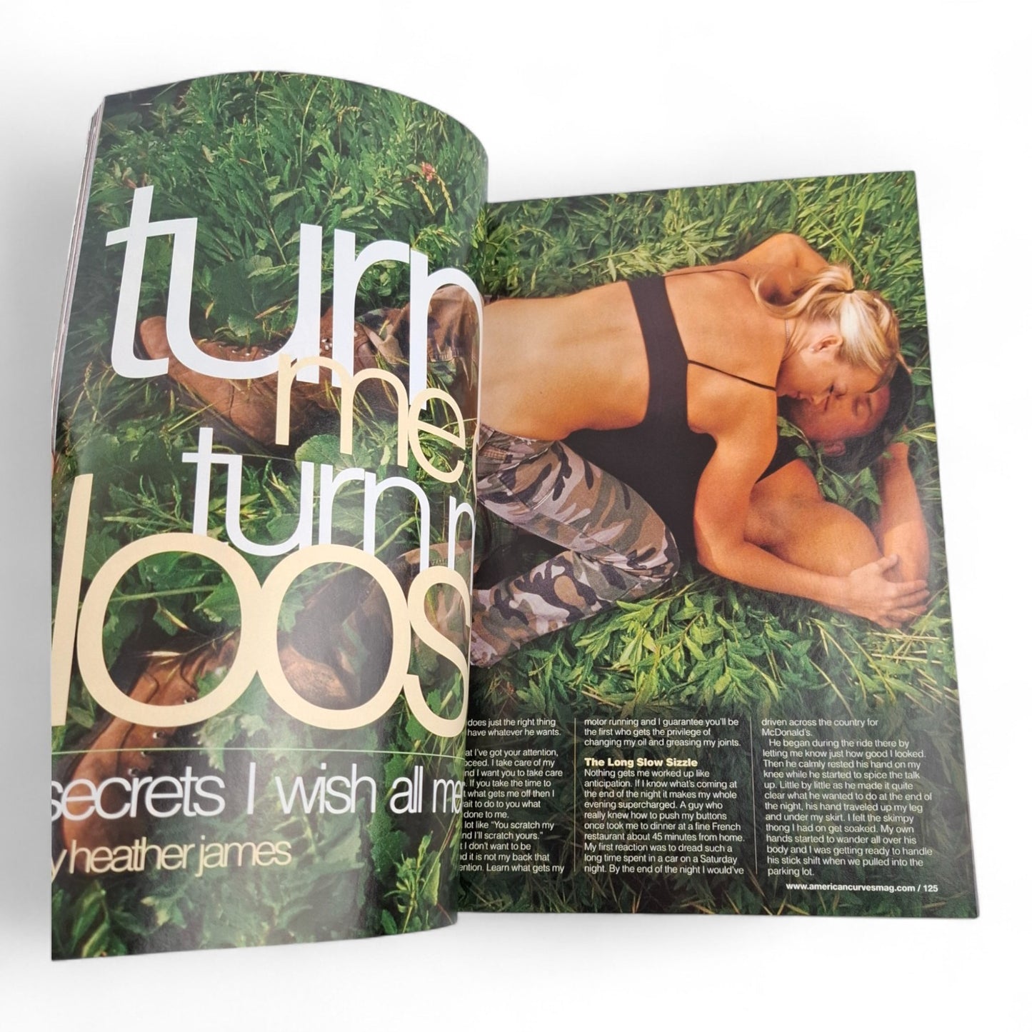 AMERICAN CURVES Magazine November 2005 Timea Majorova & Katerina Van Derham