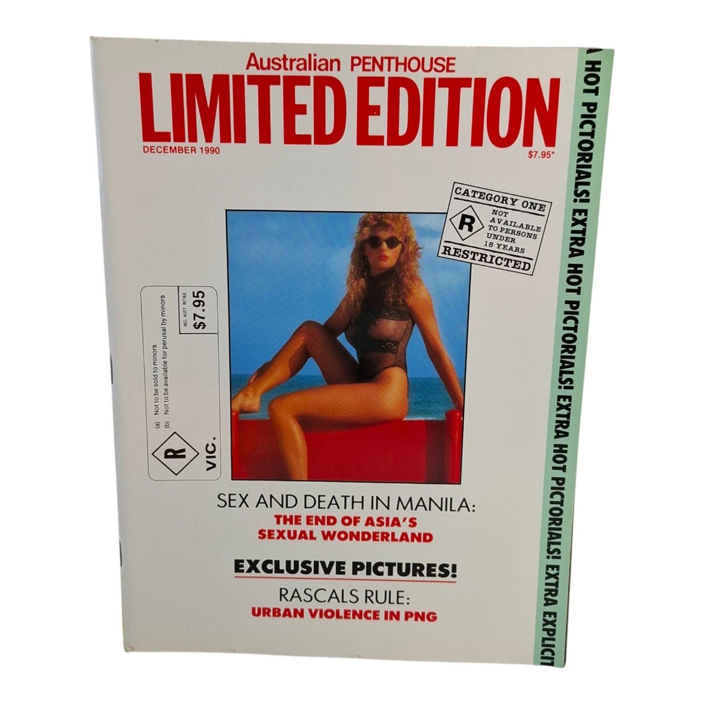 Australian Penthouse Magazine - Limited Edition December 1990 Debbi Joel