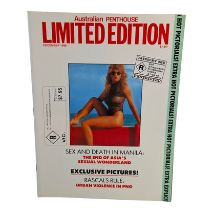 Australian Penthouse Magazine - Limited Edition December 1990 Debbi Joel