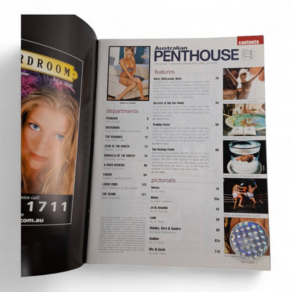 Australian Penthouse Magazine - Black Label January 2005 Complete Playboy