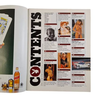 Australian Playboy - April 1985 - Susan Dean, Donna Smith + Thomas Keneally