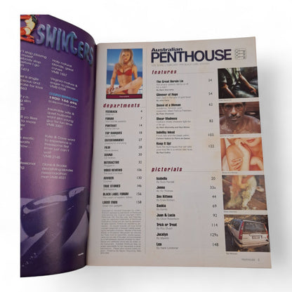 AUSTRALIAN PENTHOUSE Men's Magazine Black Label February 1999
