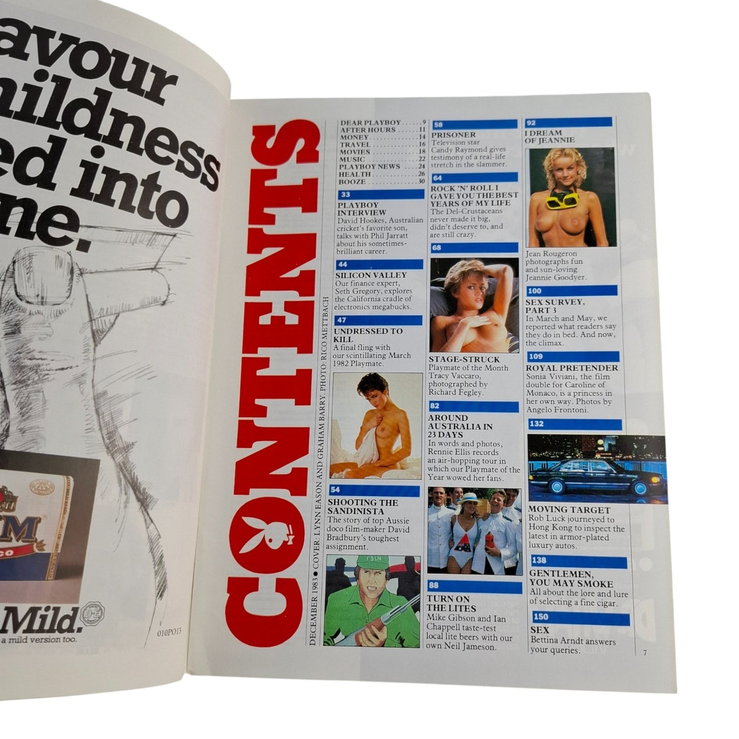 Australian Playboy Magazine November 1983 Lynn Eason / Tracy Vaccaro