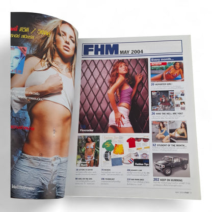 FHM Magazine Thailand May 2004 Vintage Britney Spears Joss Stone  MEGA RARE!