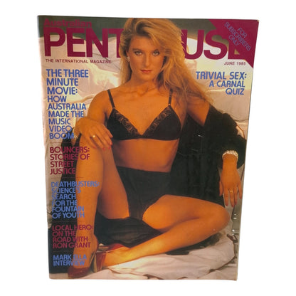 AUSTRALIAN PENTHOUSE Magazine June 1985 Katie Ryan NO C/F