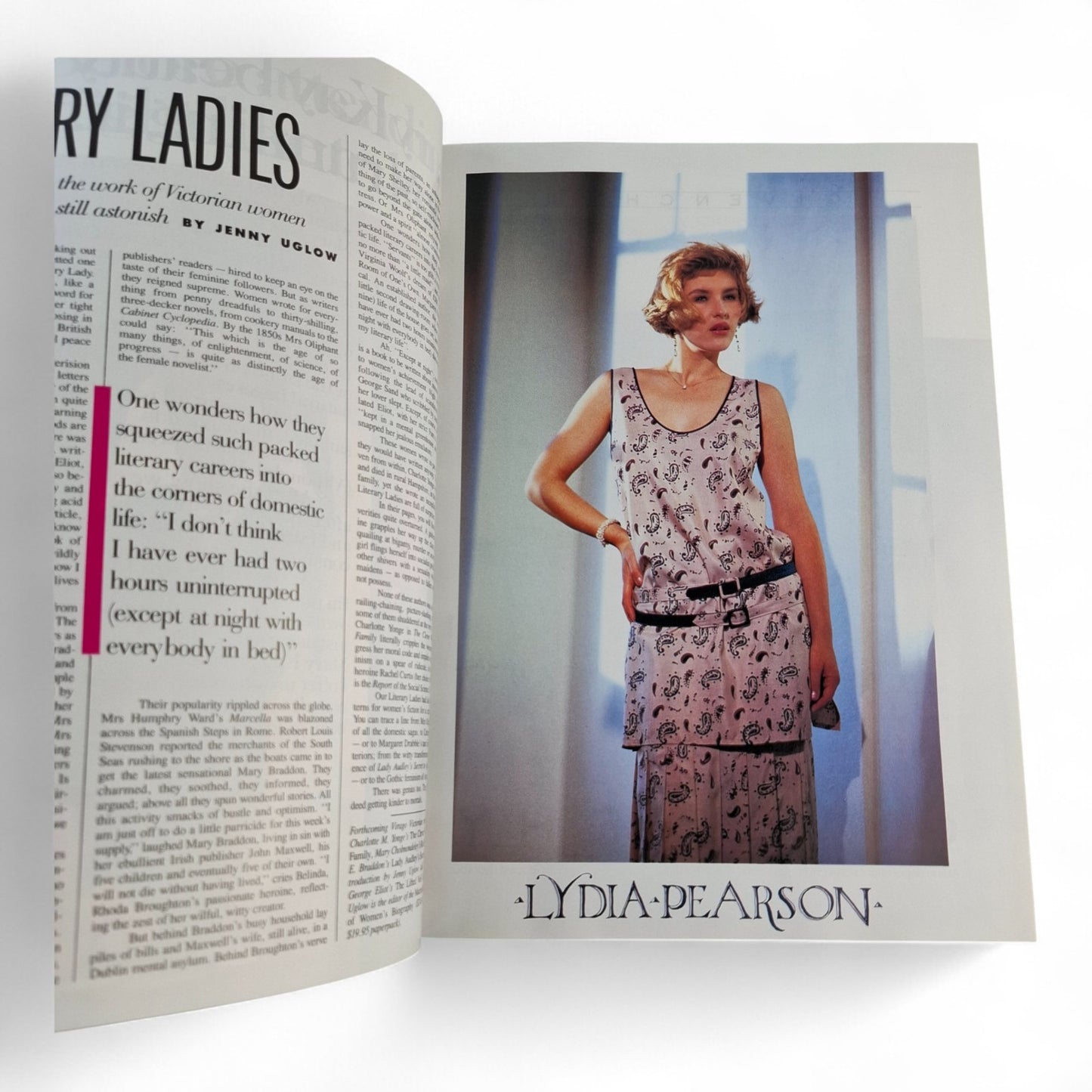 Vogue Australia Magazine  - October 1985 Alexa Singer
