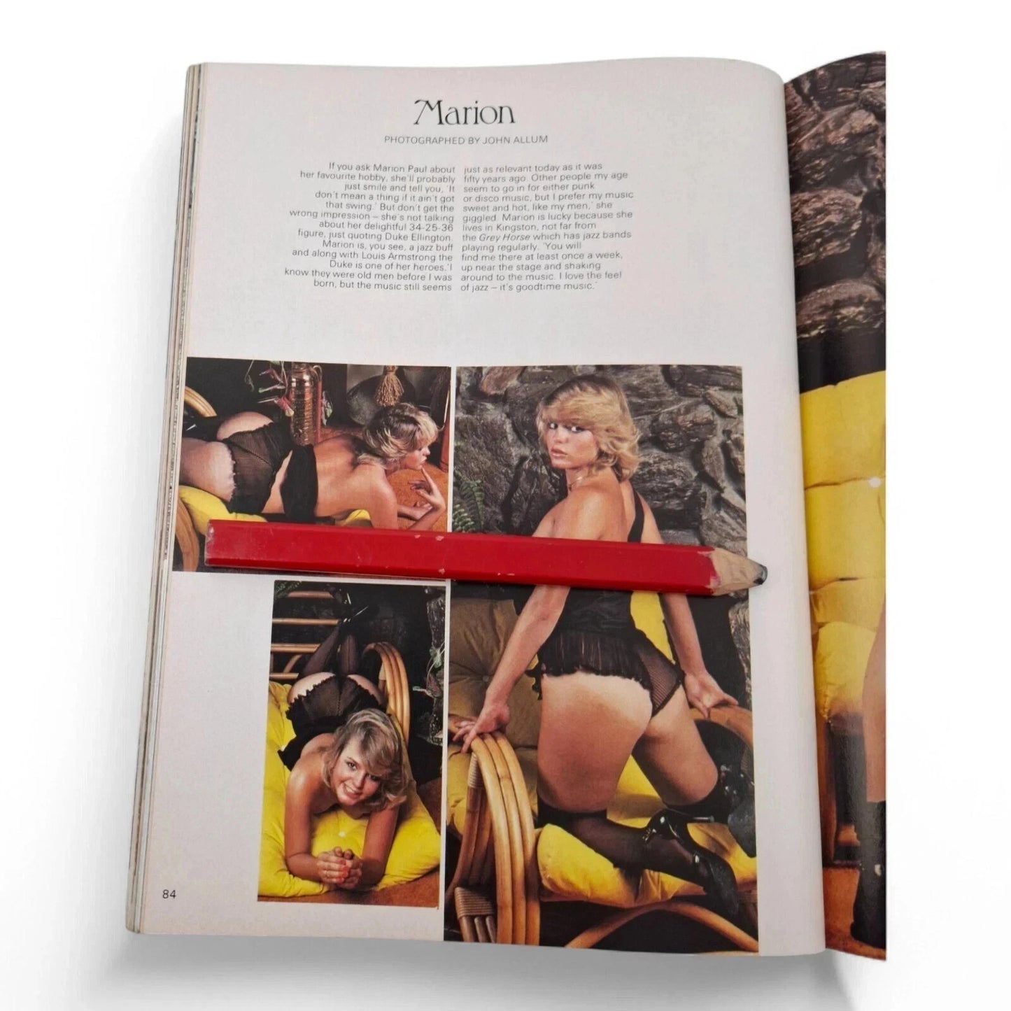 Mayfair Magazine Vol. 15 No. 4 April 1980 Annette Alexander U.K Playboy