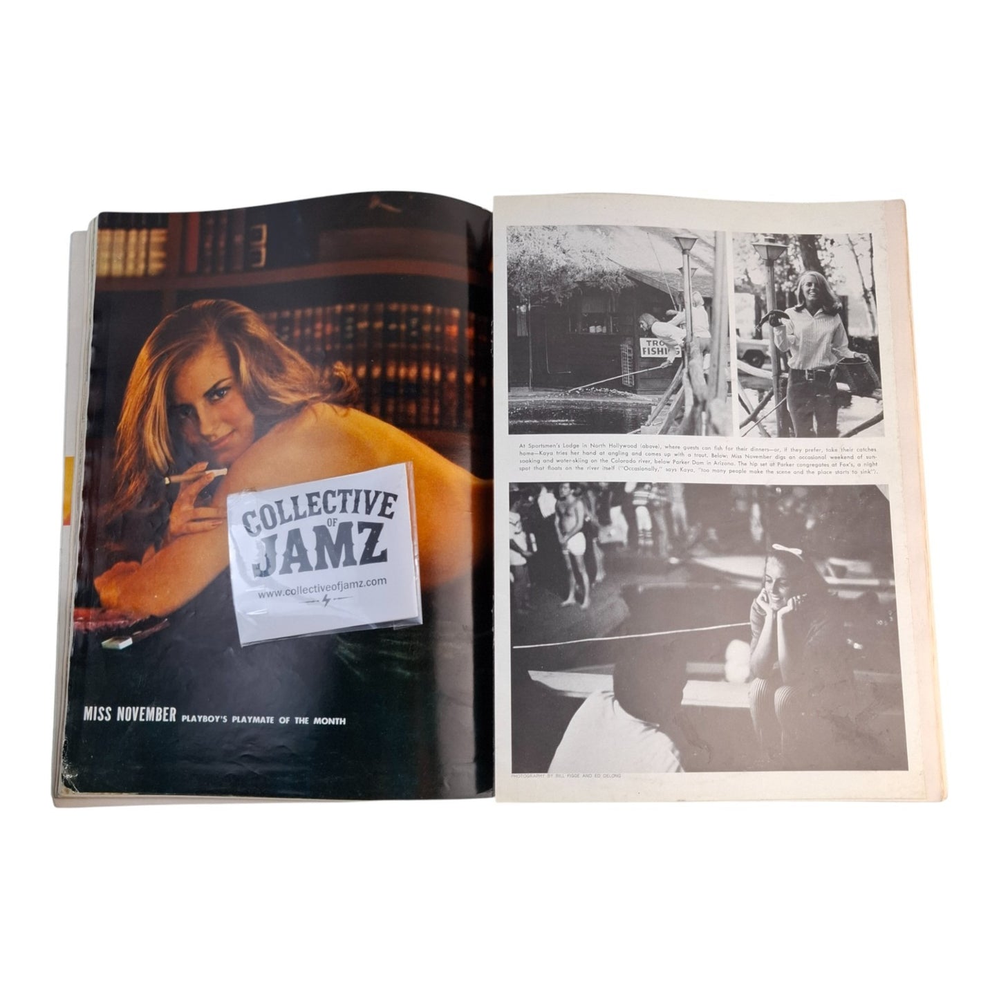 PLAYBOY Magazine November 1967 Beth Hyatt / Kaya Christian / Vargas
