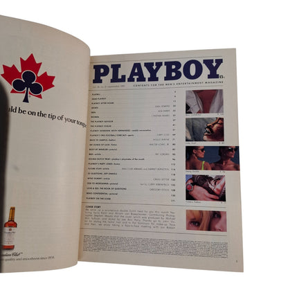 PLAYBOY MAGAZINE September 1989 Karin and Mirjam Van Breeschooten