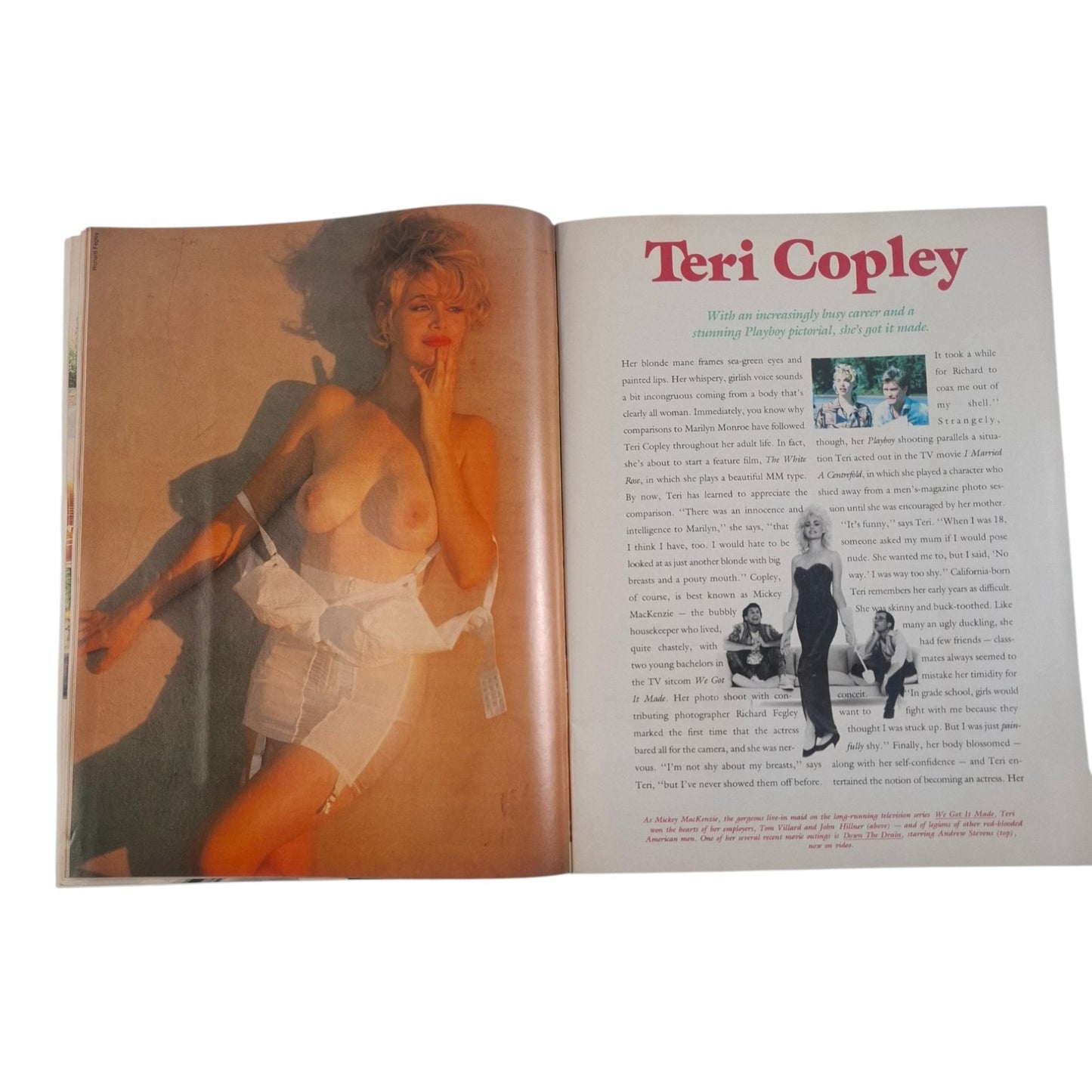 Australian Playboy Magazine April 1991 Kristin Morgan / Teri Copley