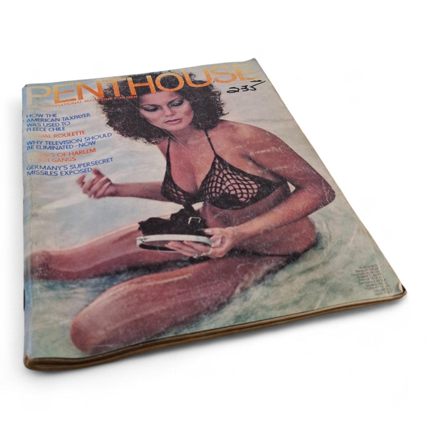 Penthouse Magazine March 1978 Centerfold Carmen Pope POTM