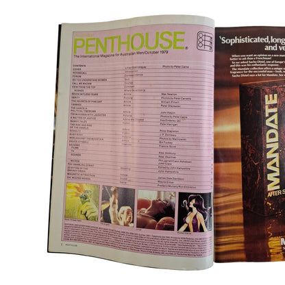 AUSTRALIAN PENTHOUSE - Men's Magazine October 1979 Vol. 1 No. 1